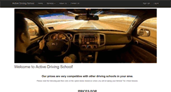 Desktop Screenshot of activedrivingschools.com